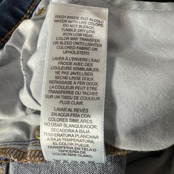 Frame SZ 28 Le Garcon Boyfriend Jeans Mid-Rise Distressed Frayed Dublin Grind - Picture 10 of 10